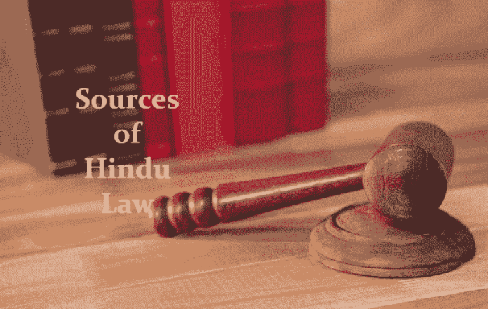 Sources of Hindu Law