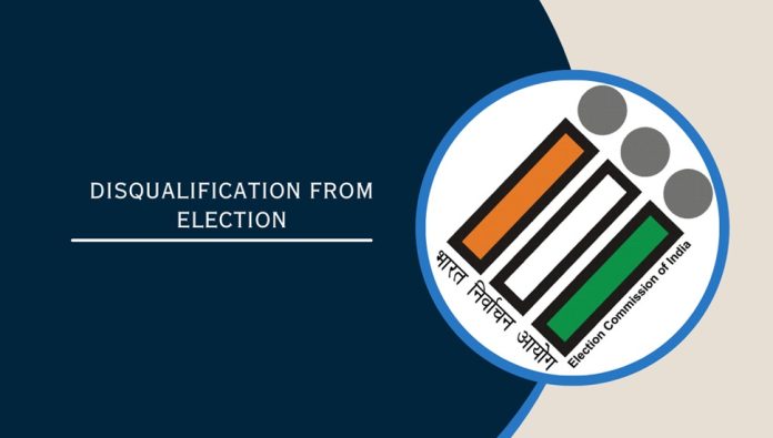 Disqualification from election on Conviction