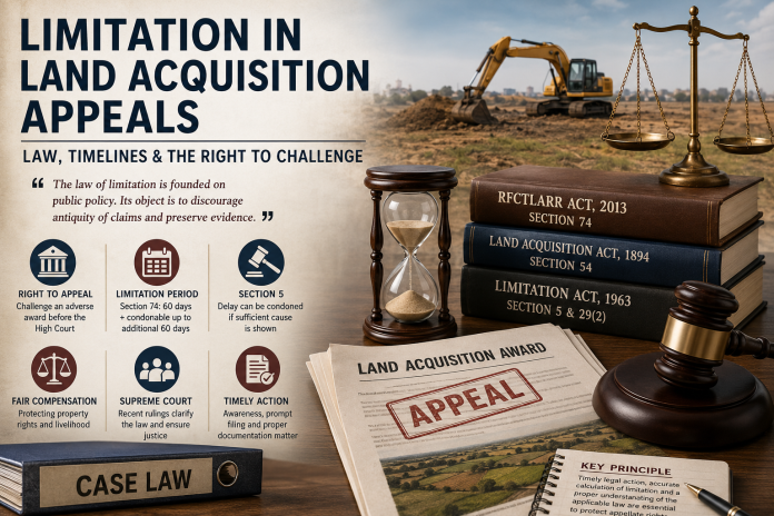 Limitation and Land Acquisition Appeals: Understanding the Time Bar in Compensation Litigation